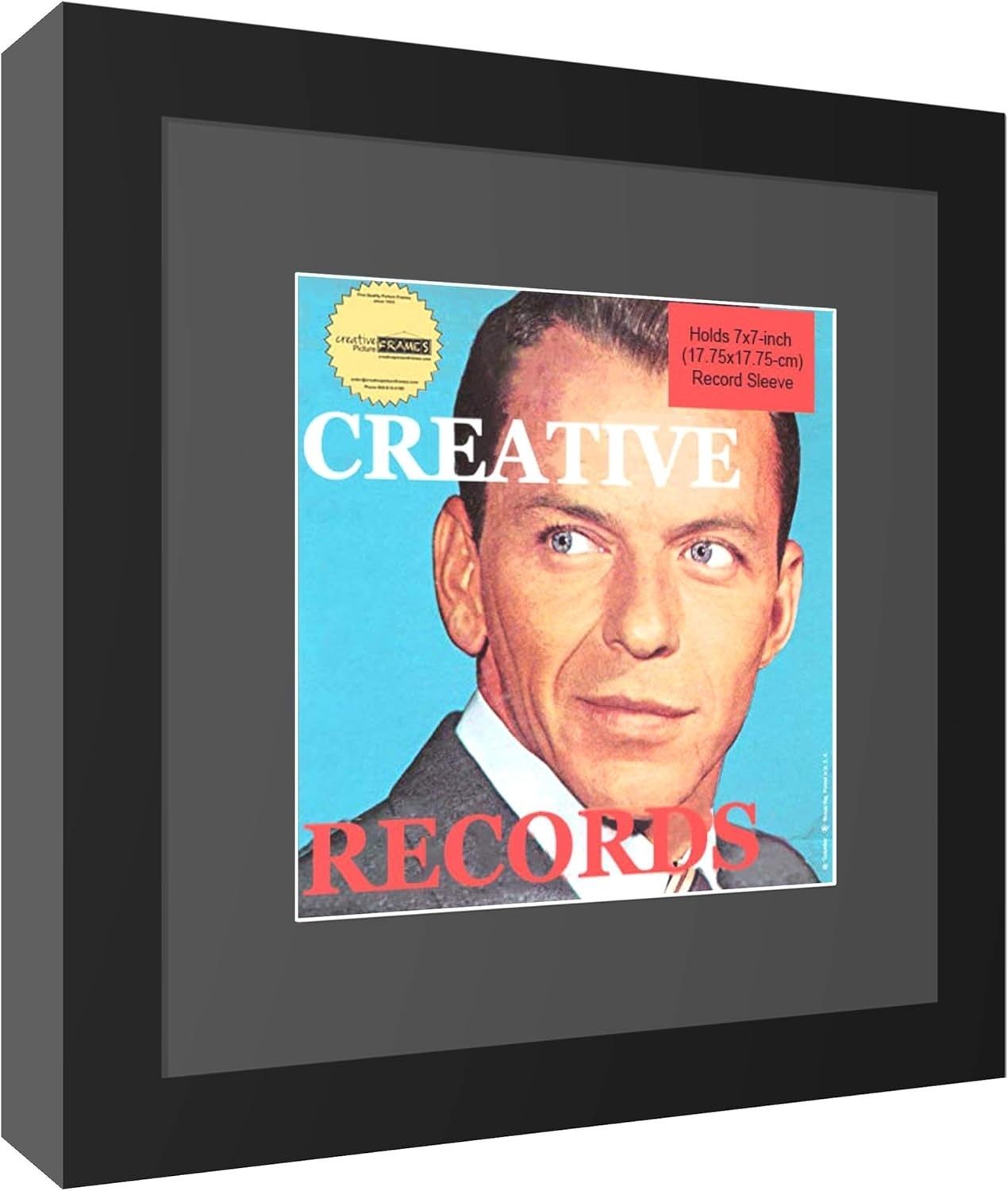 Creative Picture Frames 7×7-inch Single Cover Record Frame 45rpm