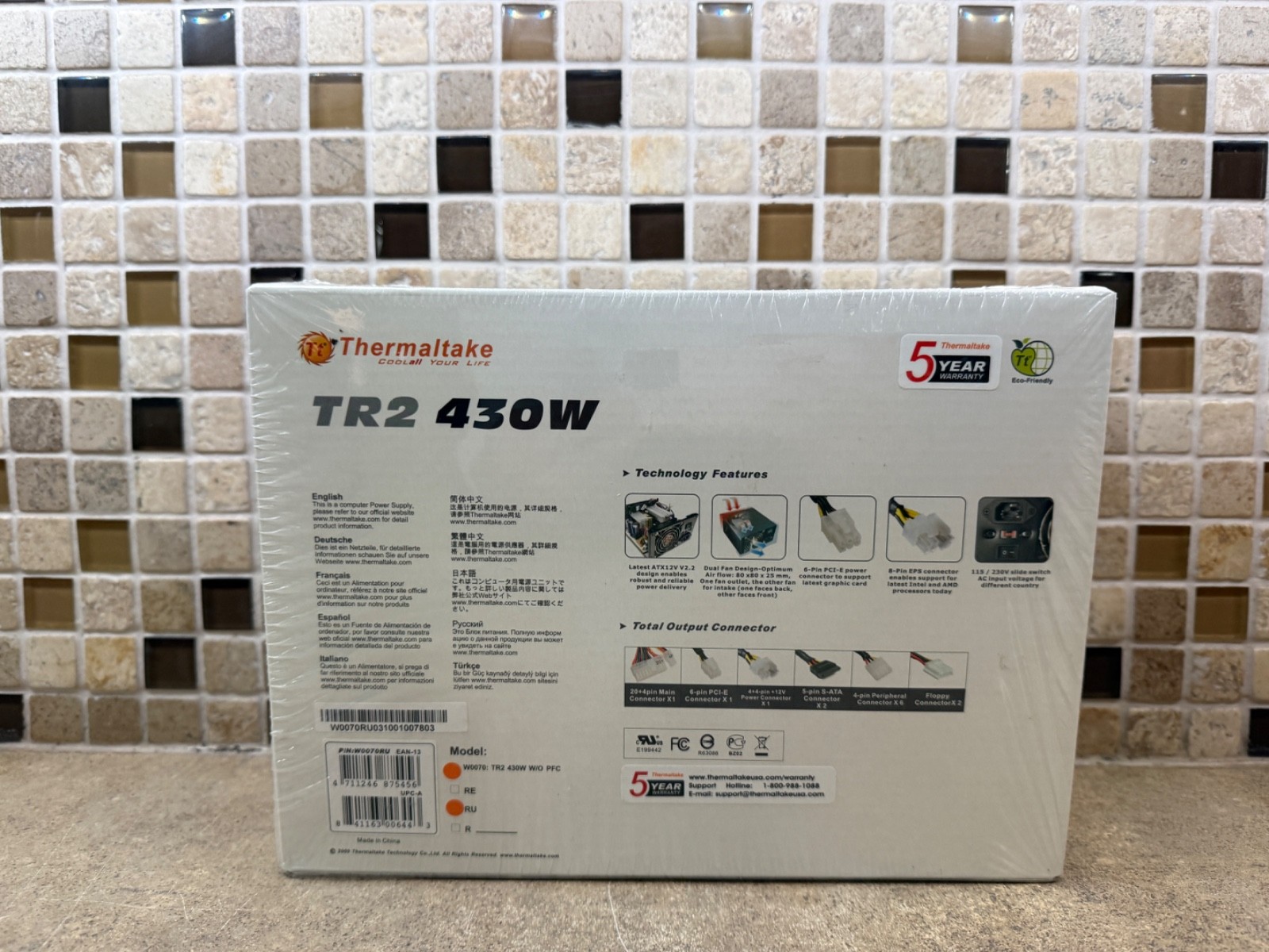 Thermaltake TR2 Series 430W ATX Desktop PC Power Supply
