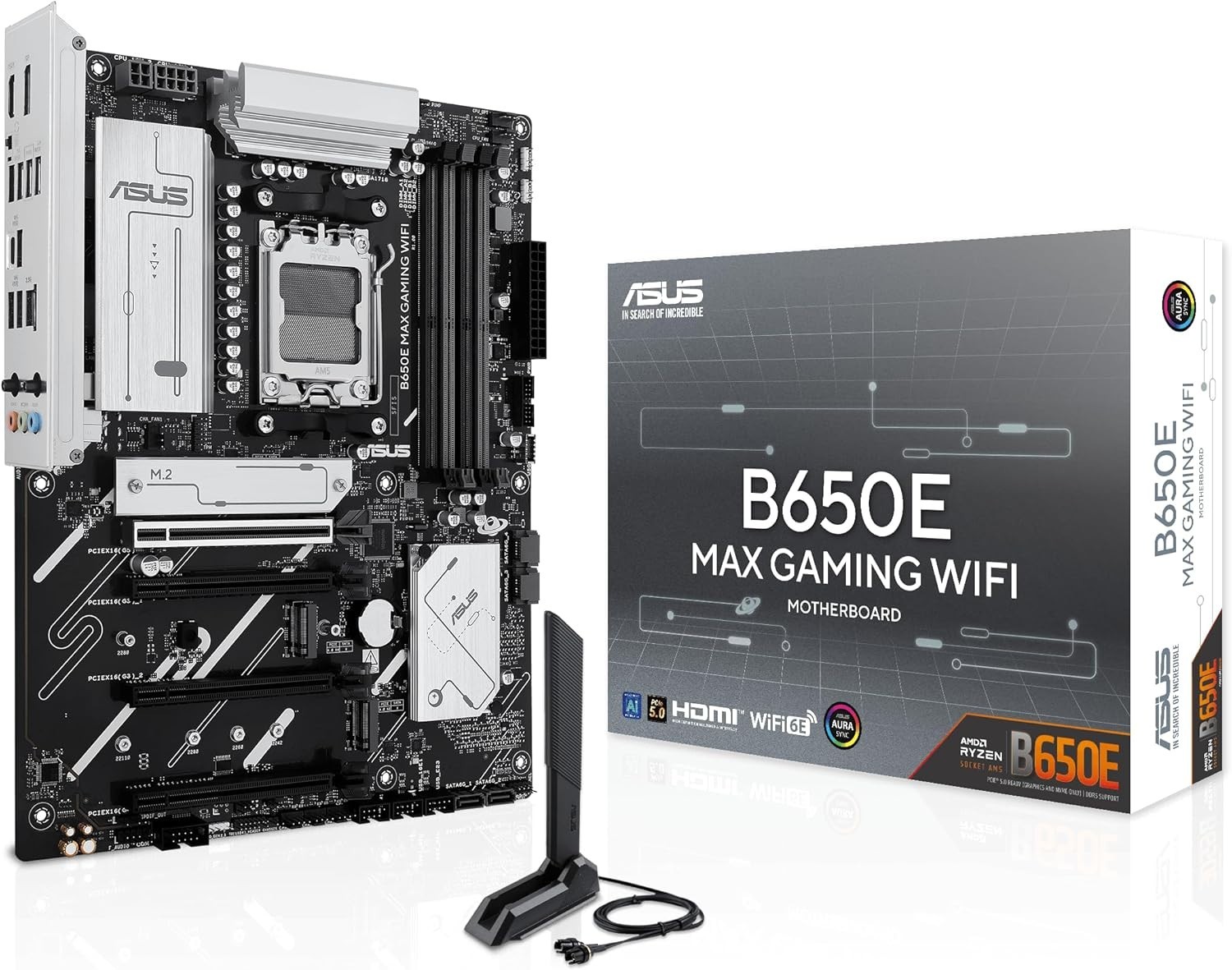 ASUS B650E MAX GAMING WIFI AMD AM5 ATX Motherboard Brand New Sealed + FREE SHIP