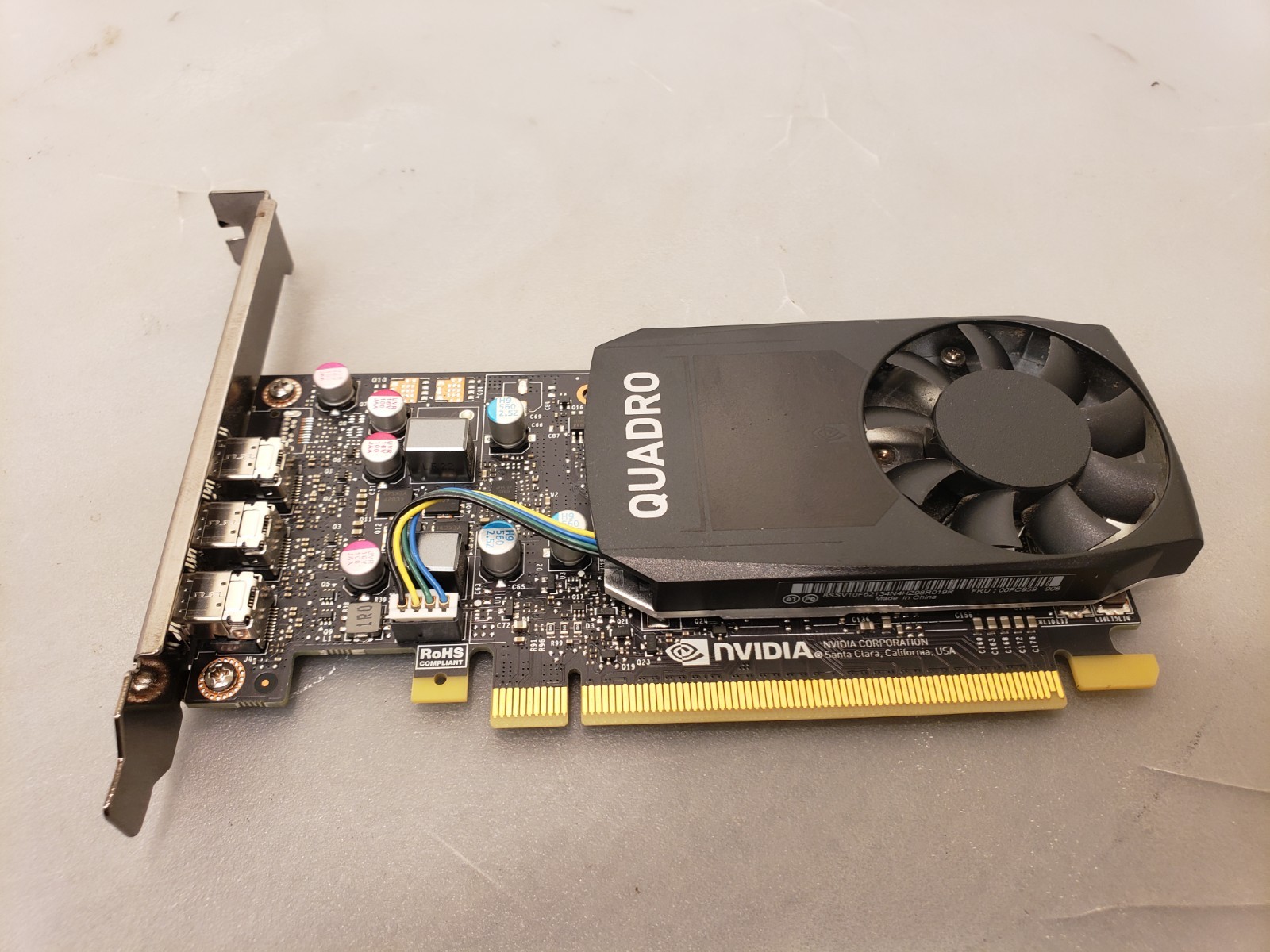 nVIDIA Quadro P400 2GB 3x miniDP PCIe x16 900-5G212-0101-000 Video Graphics Card