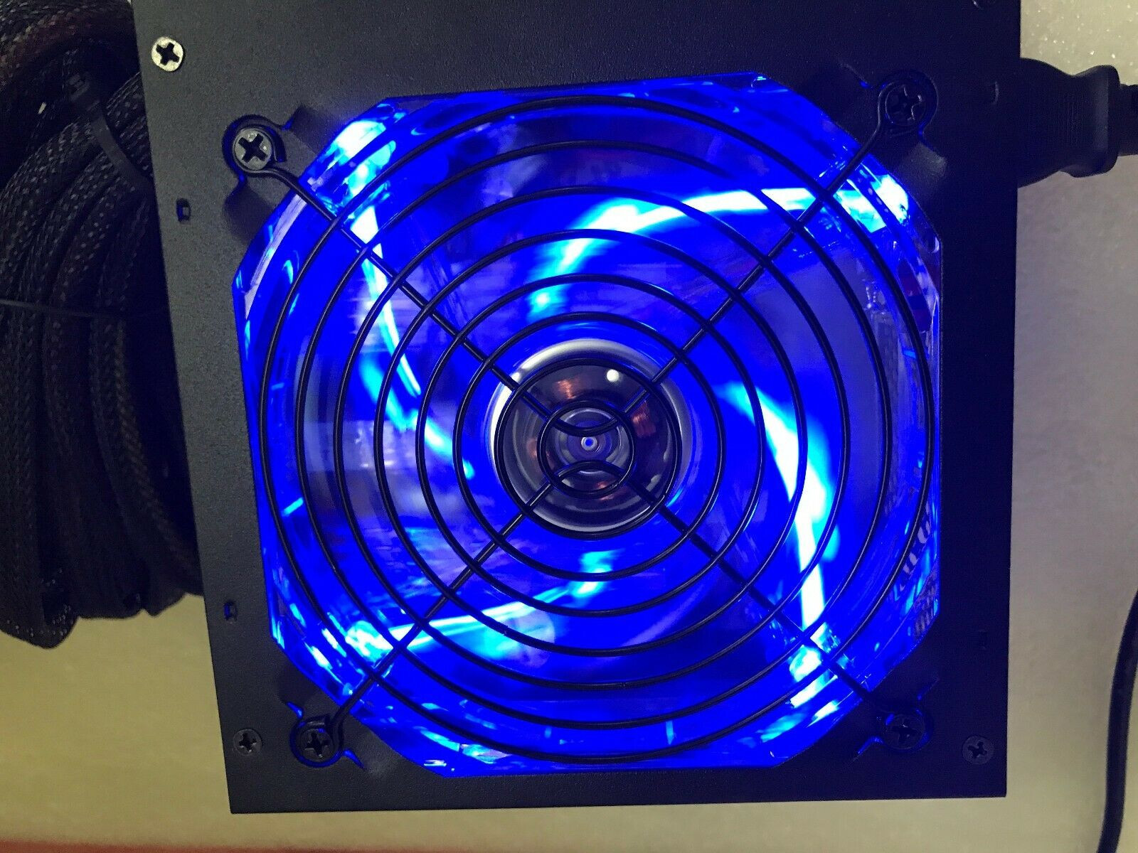 NEW 800W 800 850 Watt 850W LED Quiet Fan ATX Power Supply SATA PCI-E PSU