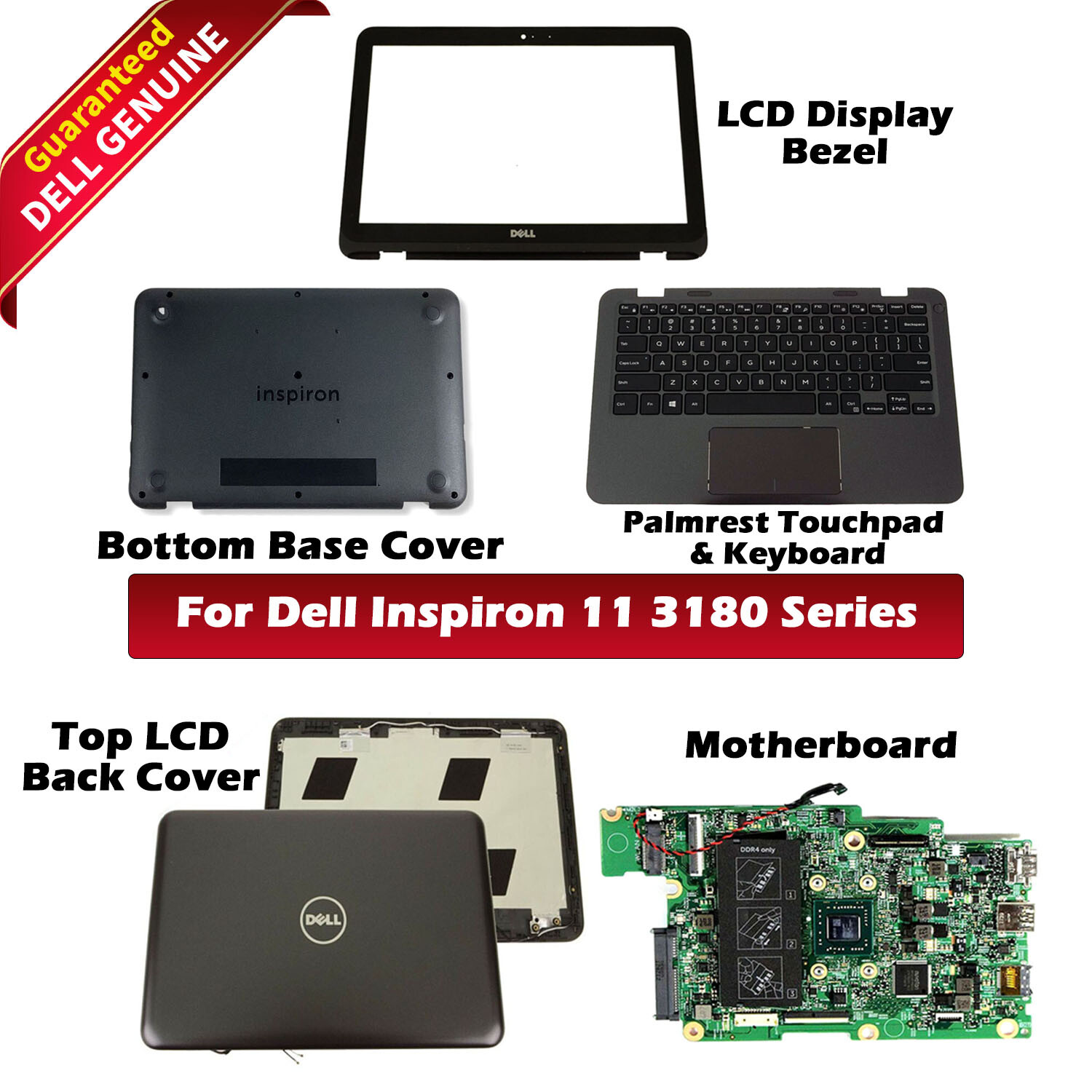 Dell Inspiron 11 3180 Series AMD A6-9220E 1.60GHZ Laptop Motherboard M3G09 D63Y5