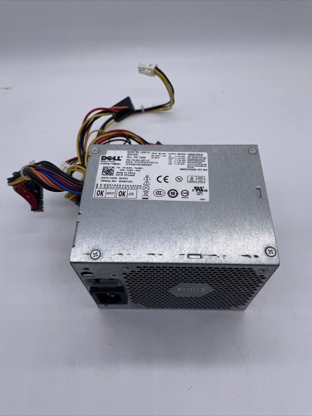 Dell L235p-01 / PS-5231-5DF1-LF SFF 235w Power Supply P/N: 0R224M