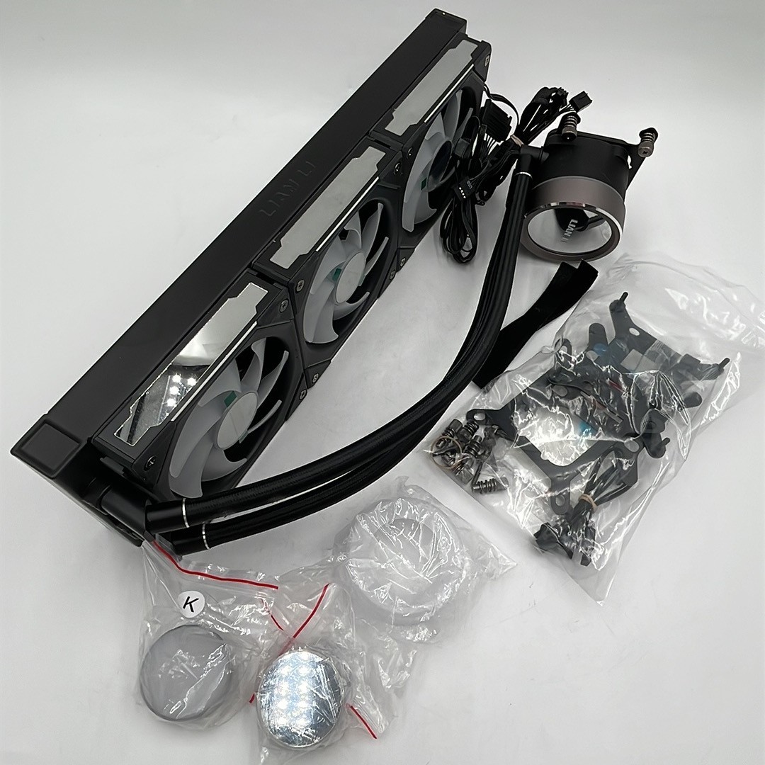 Lian Li GA II Trinity 360MM AIO CPU Liquid Cooler GA2T36INB US Black – READ