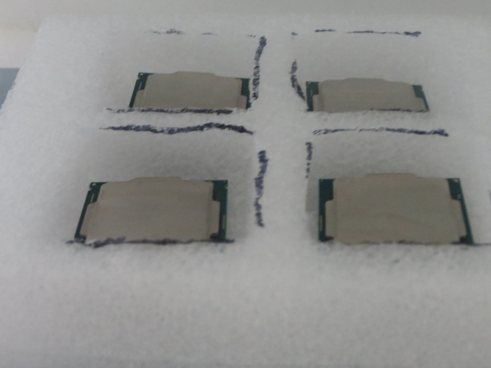 Lot of 4 Intel SR3N5 i3-8100 3.6GHz 6MB Cache Quad Core Processor’s Clean,Tested