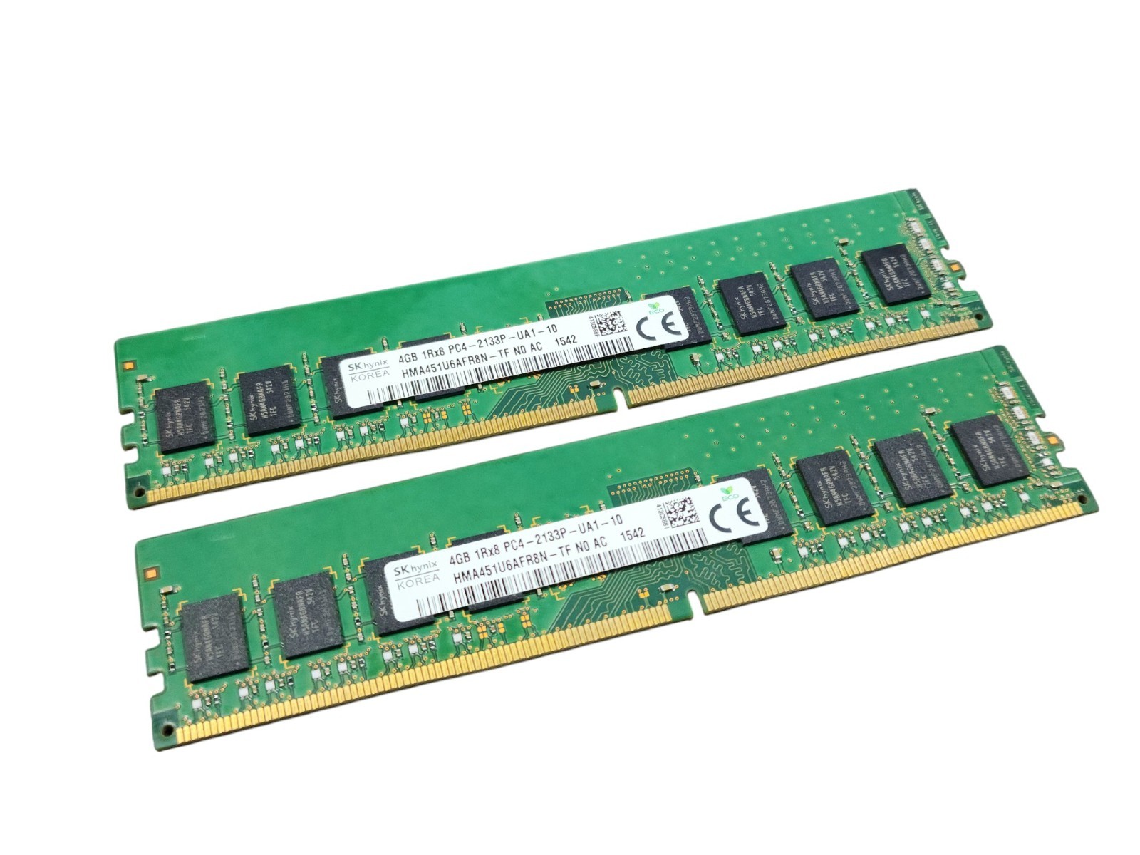 2x SK Hynix 4GB PC4-2133P-UA1-10 Desktop RAM