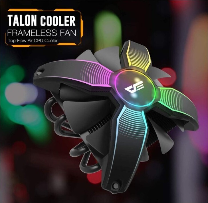 DarkFlash Talon LGA1151 AM4 CPU Cooler RGB PWM Fan Four Heat Pipes DF-CPU-TALON
