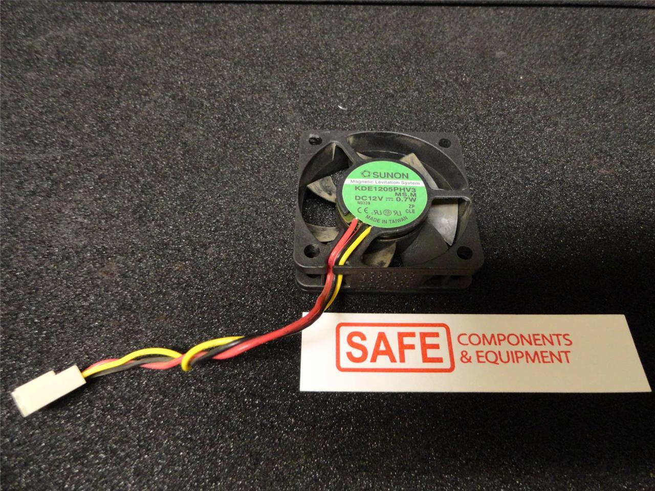 SUNON KDE1205PHV3 MS.M, DC12v, 0.7w, 3-Wire Server Cooling Fan 50 x 15mm J25