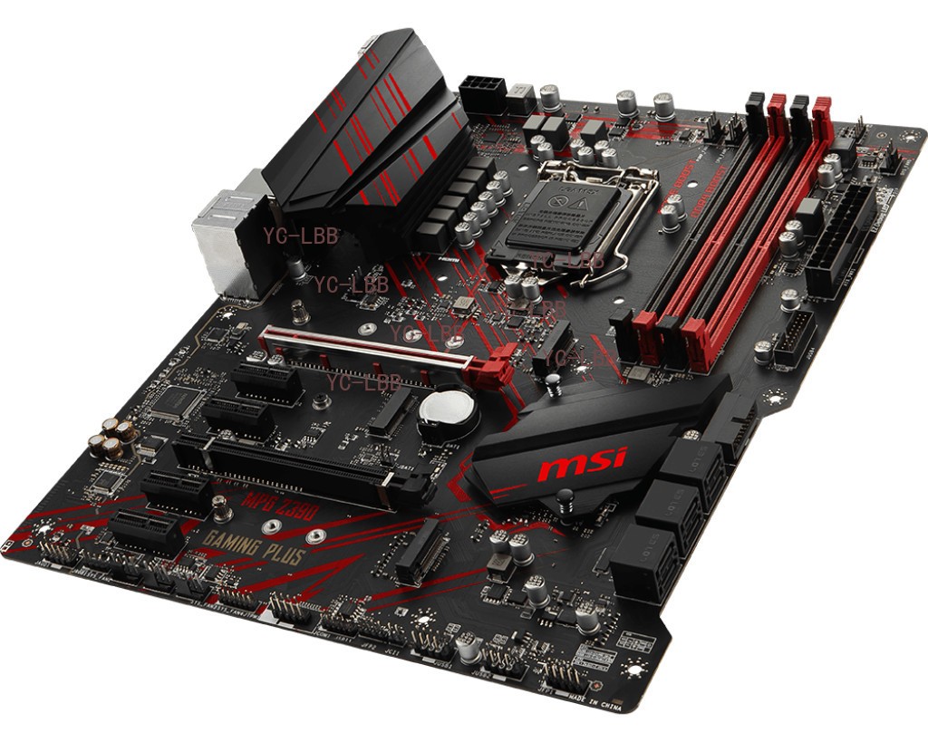 MPG Z390 GAMING PLUS MSI LGA 1151 Intel ATX Motherboard M.2 USB 3.1 DDR4