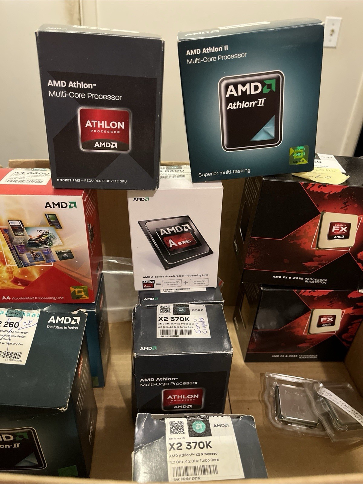 AMD Processor Lot Variety Older