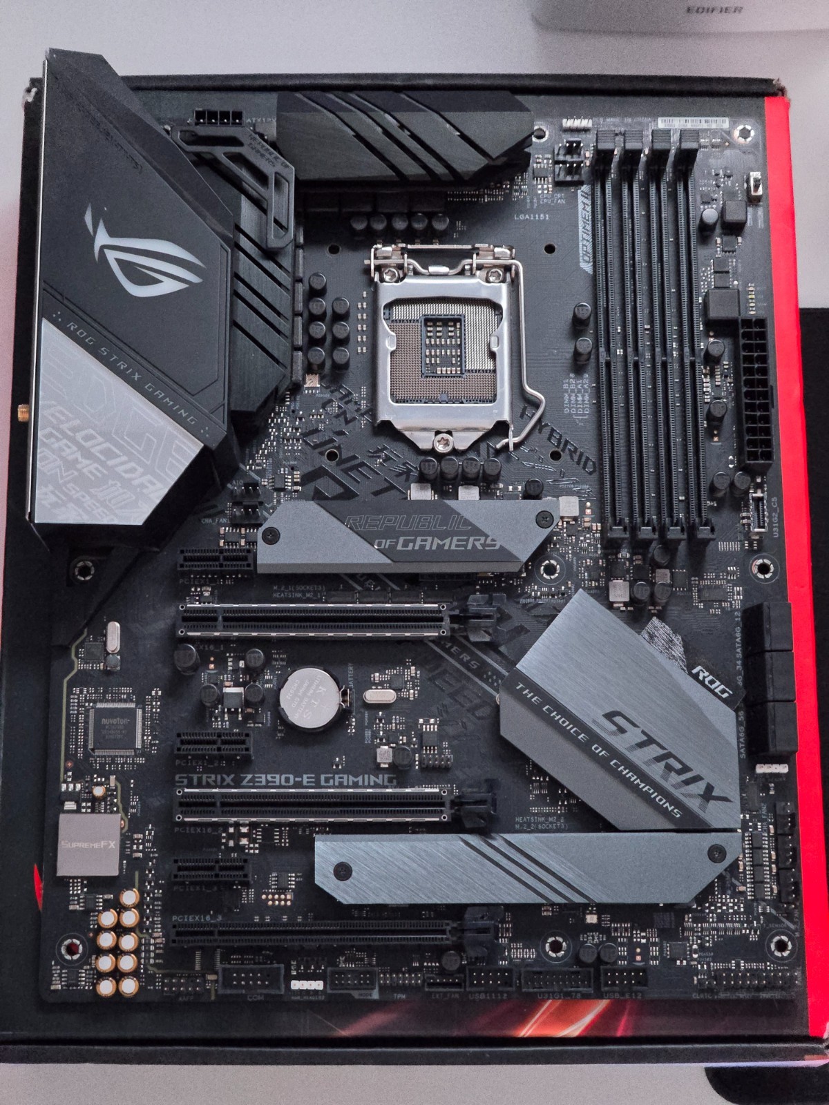 ASUS ROG Strix Z390-E Gaming LGA 1151 300 Series Intel ATX Motherboard READ