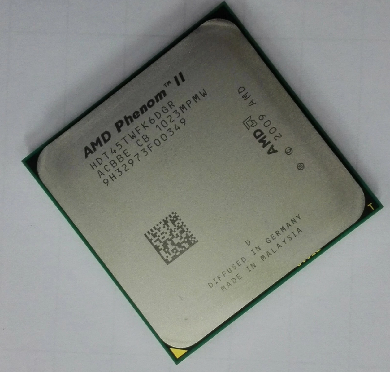 AMD Phenom II X6 1045T Desktop CPU HDT45TWFK6DGR Socket AM3 938pin 95W TDP