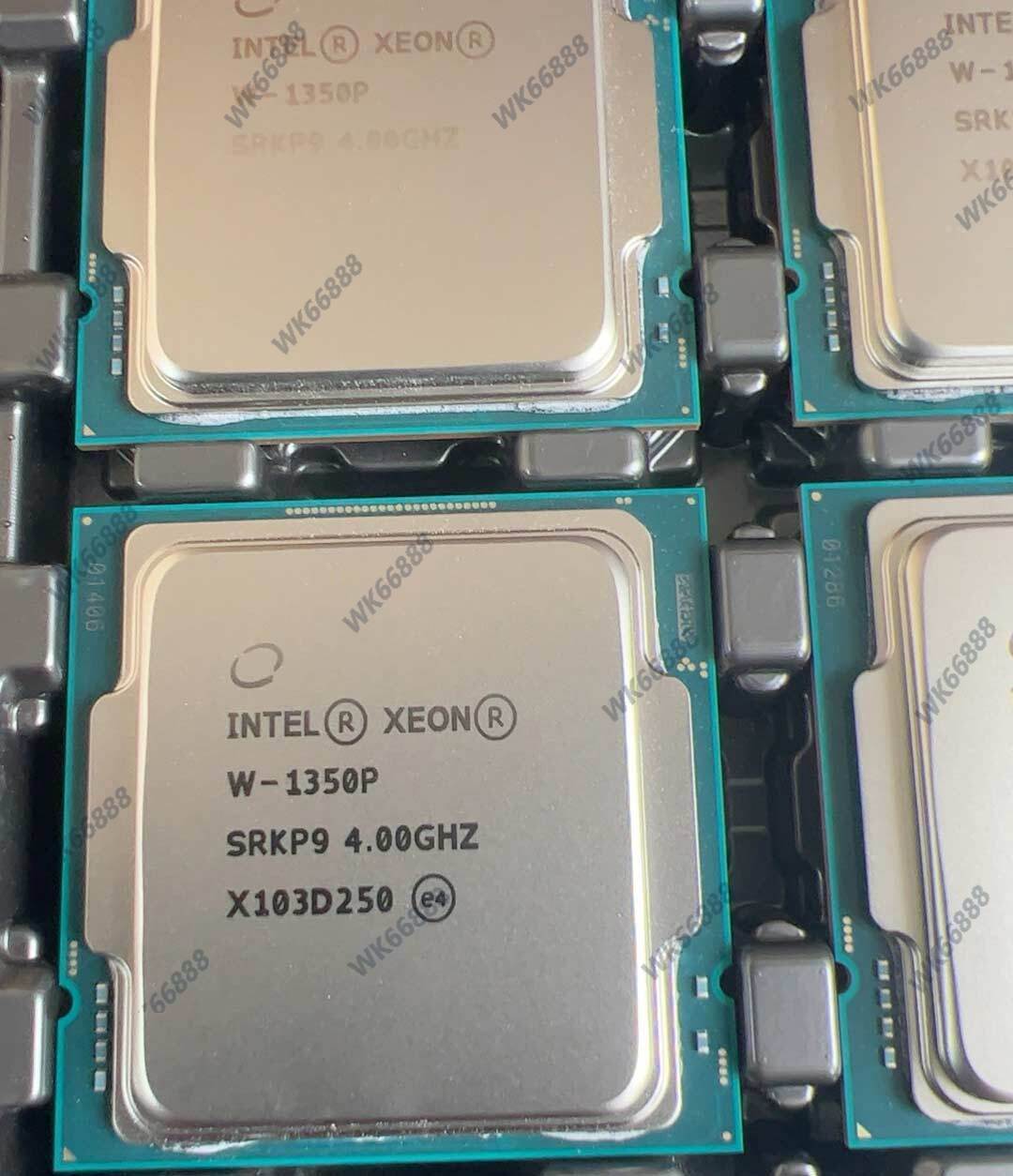 Intel Xeon W-1350P (QS) 4.0 Ghz 6 Cores 12 Threads LGA1200 CPU Processor