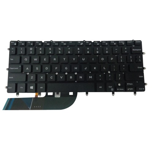 Backlit Keyboard for Dell Inspiron 7547 7548 Laptops – Replaces DKDXH NSK-LS0BW