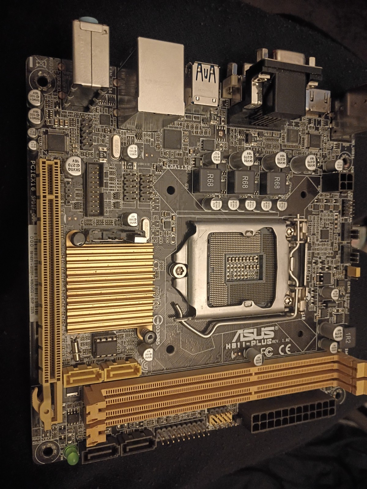 MSI H81I-PLUS Motherboard, LGA 1150, ITX