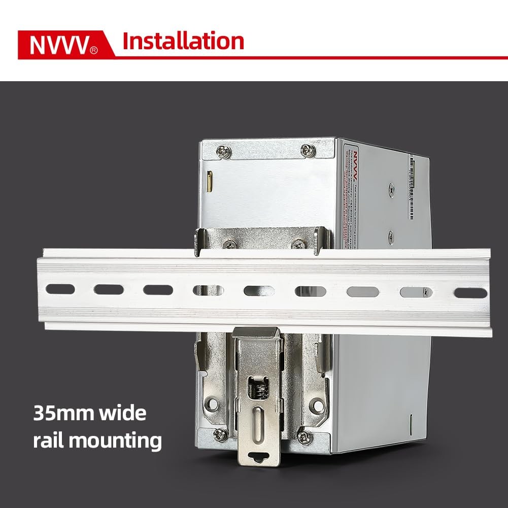 WDR24024 Industrial DIN Rail Power Supply 24V DC 10A 240W AC/DC Converter