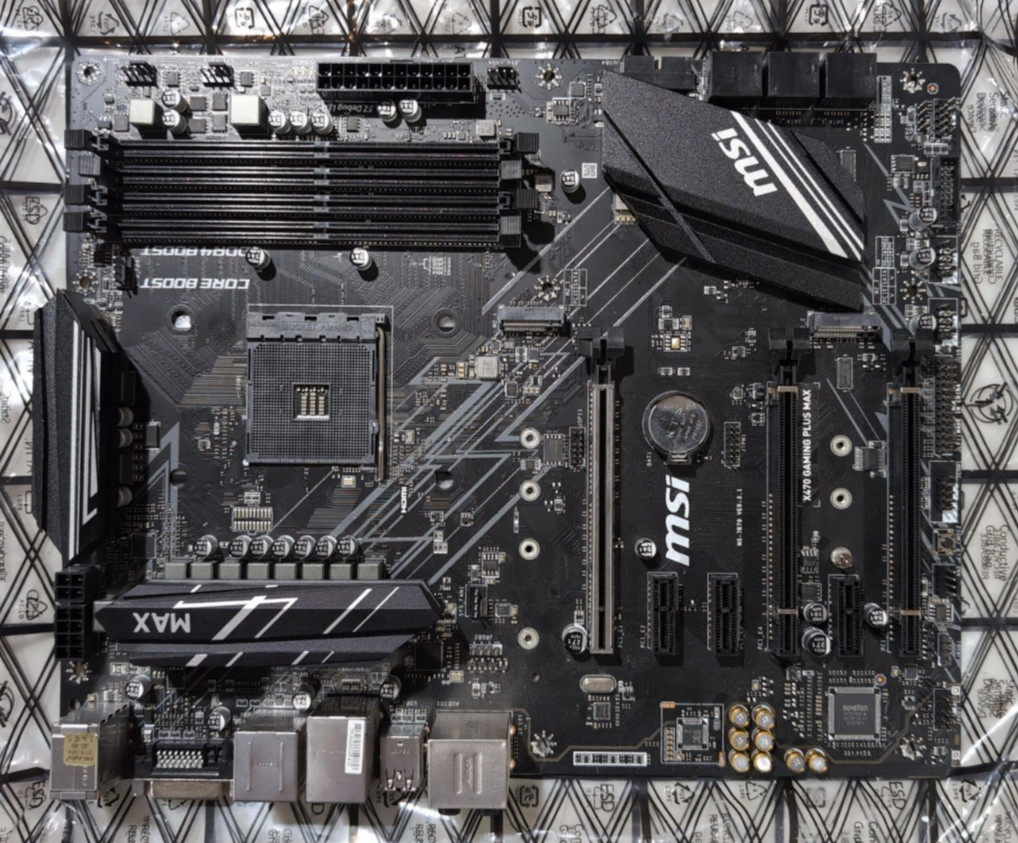 MSI X470 GAMING PLUS MAX Socket AM4, AMD Motherboard Tested