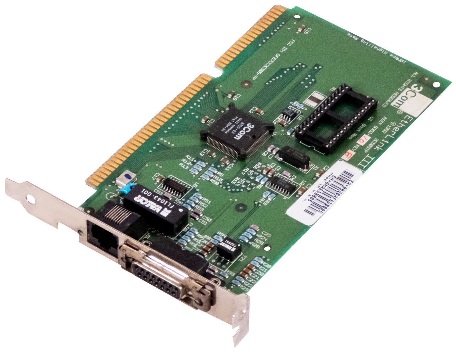 Network Cards 3Com EtherLink III 3C509TP 8352-10 RJ45 ISA