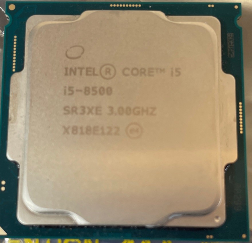 Intel Core i5-8500 3GHz Hexa Core 9MB 65W FCLGA1151 64-bit CPU SR3XE TESTED