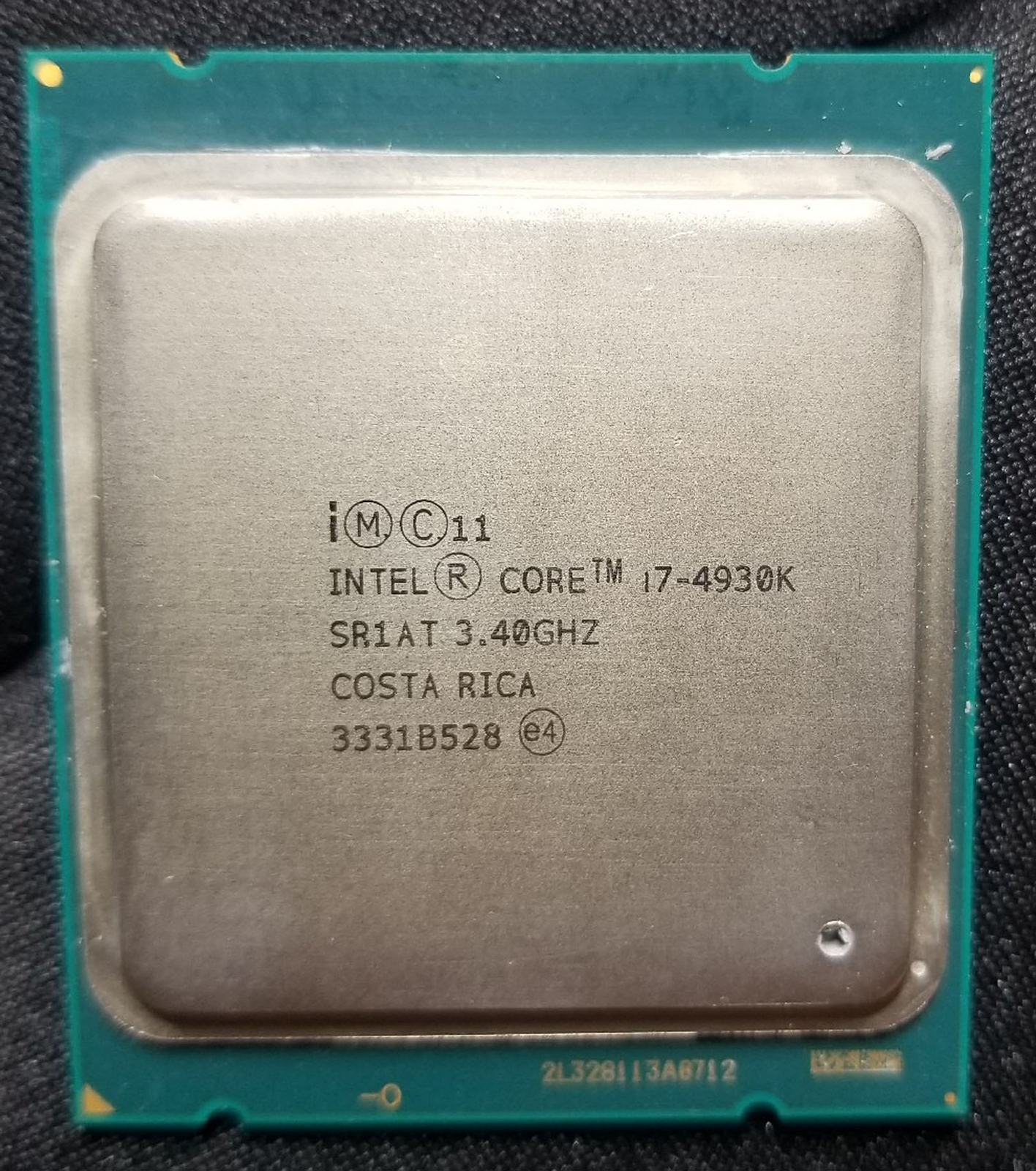 Intel Core i7-4930K 6-core 3.4GHz 12 Threads 12MB 130W LGA 2011 CPU processor