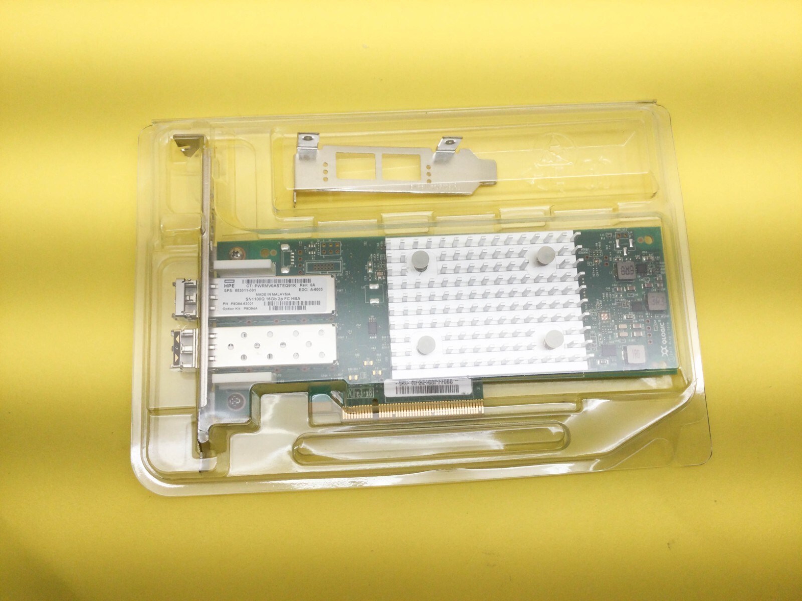 P9D94A HPE QLE2692 SN1100Q 16Gb Dual Port Fibre Channel HBA 853011-001