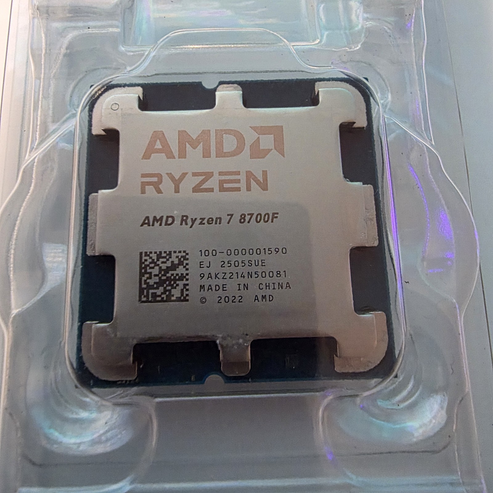AMD Ryzen 7 8700F 8-Core 16T 65W PCIe 4.0, 5.0 GHz Boost – *Free Bonus A++