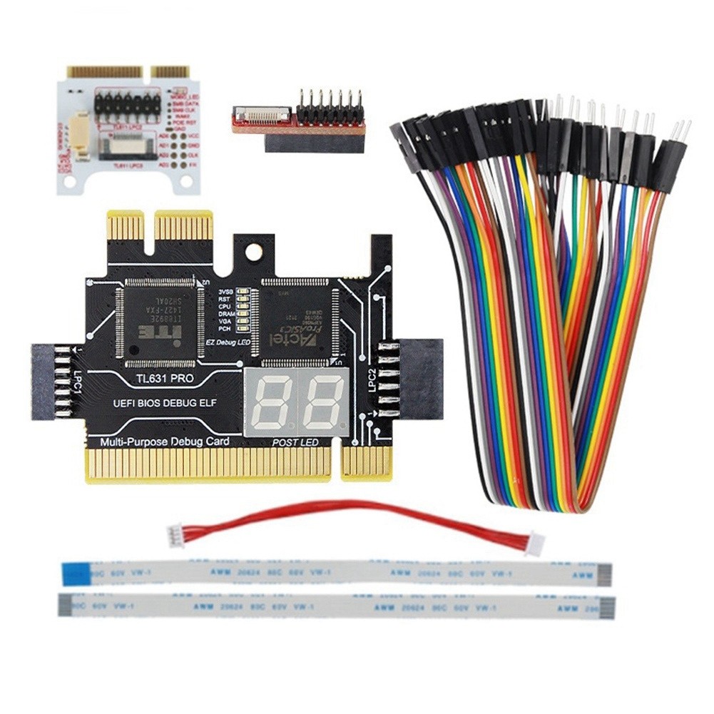 TL631 Pro Diagnostic Card PCI PCI-E PCI-E Motherboard Multifunction Y8K14191