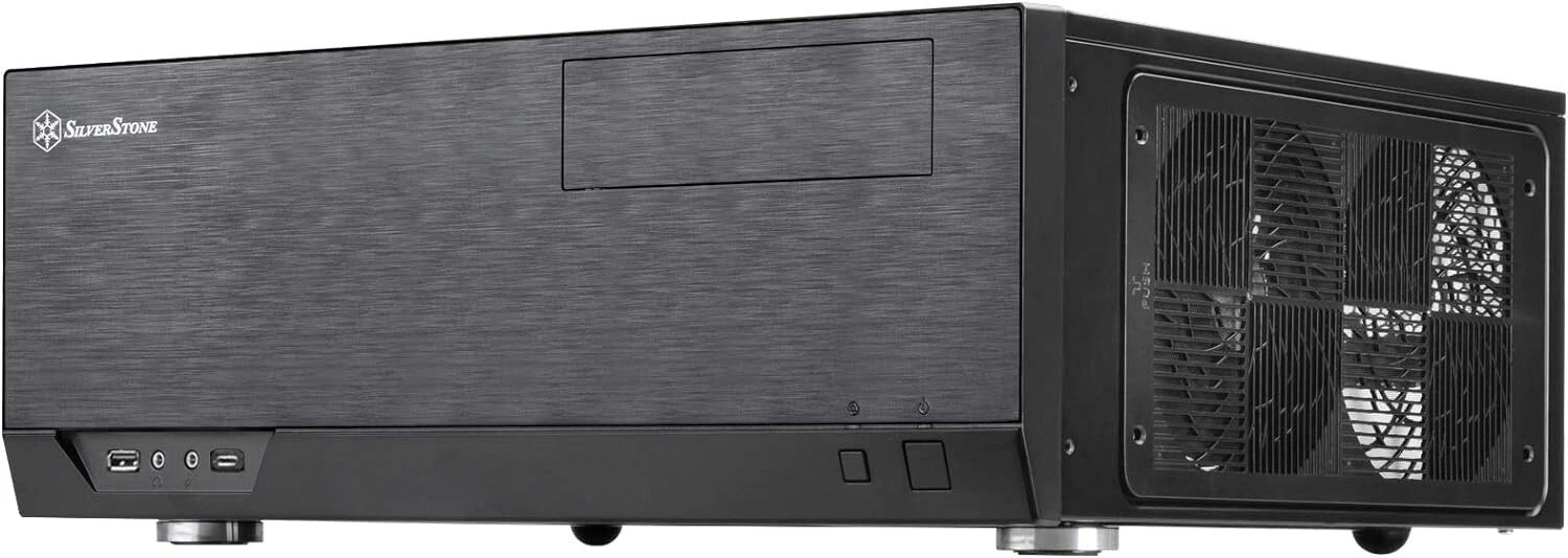 SilverStone GD09B Technology Grandia Series Aluminum HTPC Computer Case