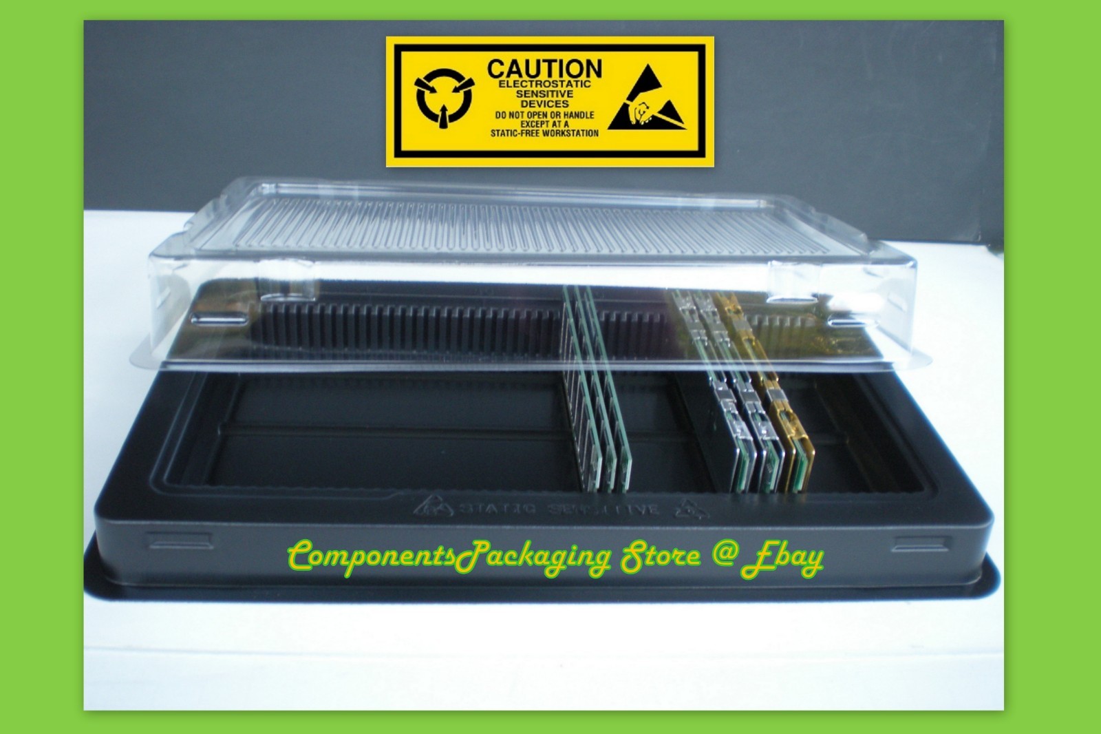 Memory RAM Sticks Tray Case for PC Server DDR DIMM Modules – 5 fits 250 – New