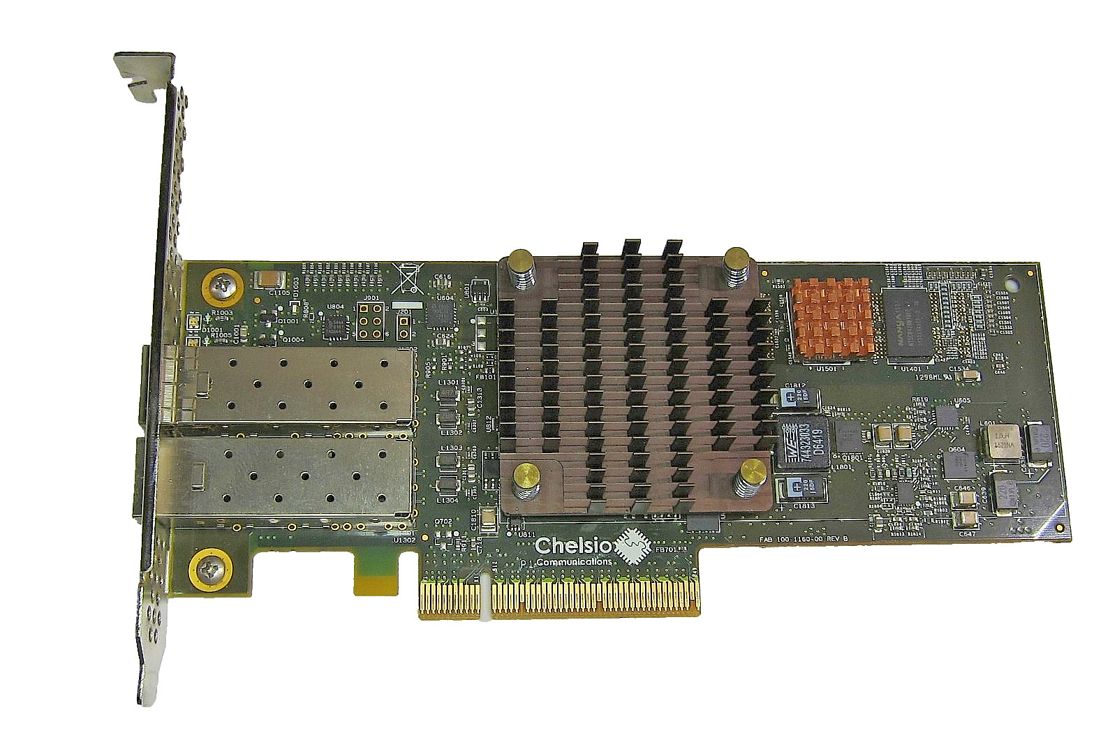 Genuine Chelsio T520-CR Dual Port 10GbE SFP+ PCIe x8 Network Adapter 110-1160-50