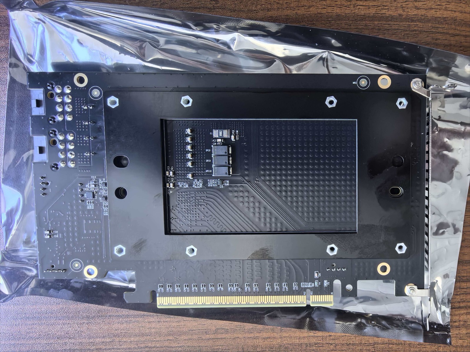 SXM2 To PCIE Adapter Board Supports Nvidia Tesla P100 V100 16GB 32GB w/bracket