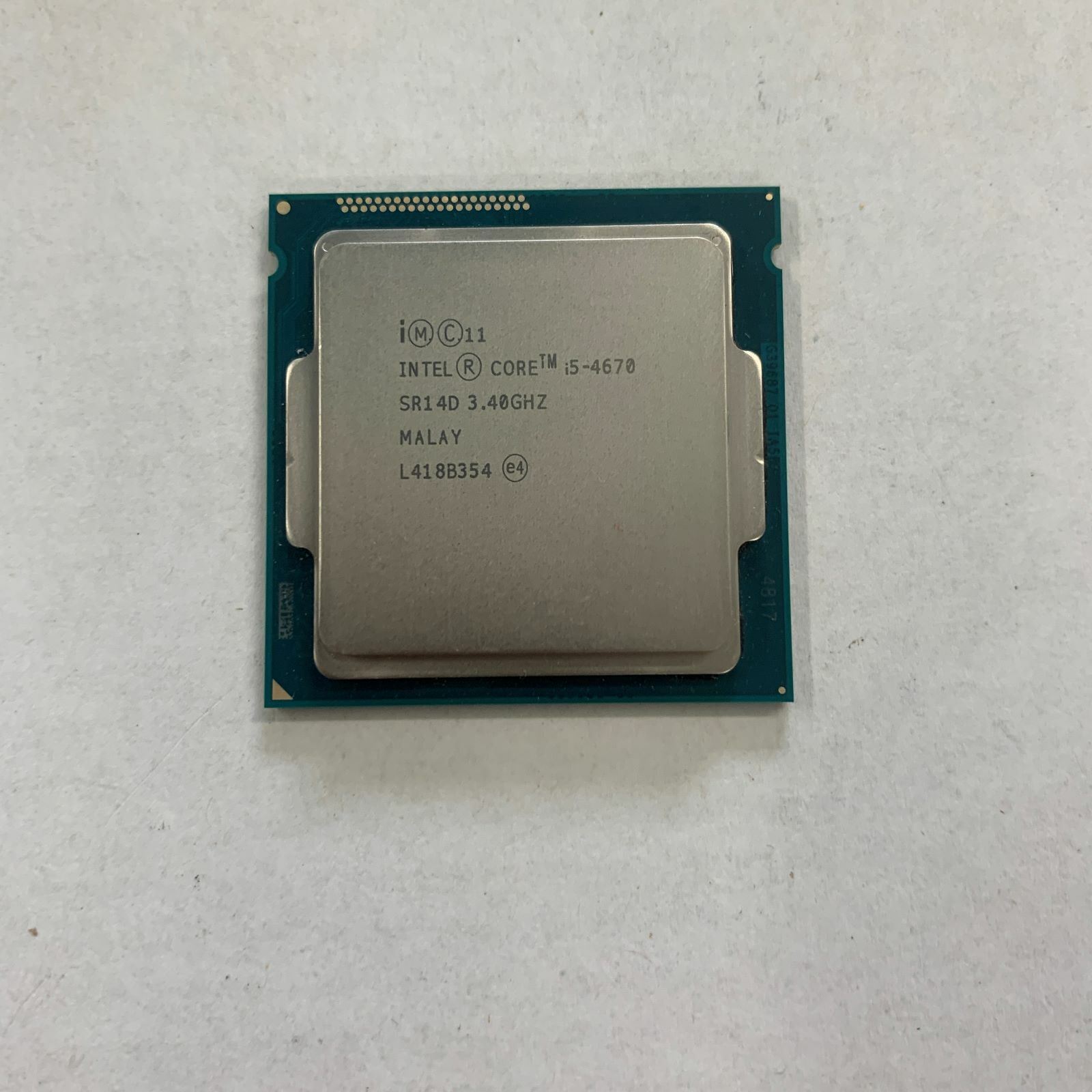 Intel Core i5-4670 CPU 3.4 Ghz 6MB Cache Socket LGA1150 Processor SR14D