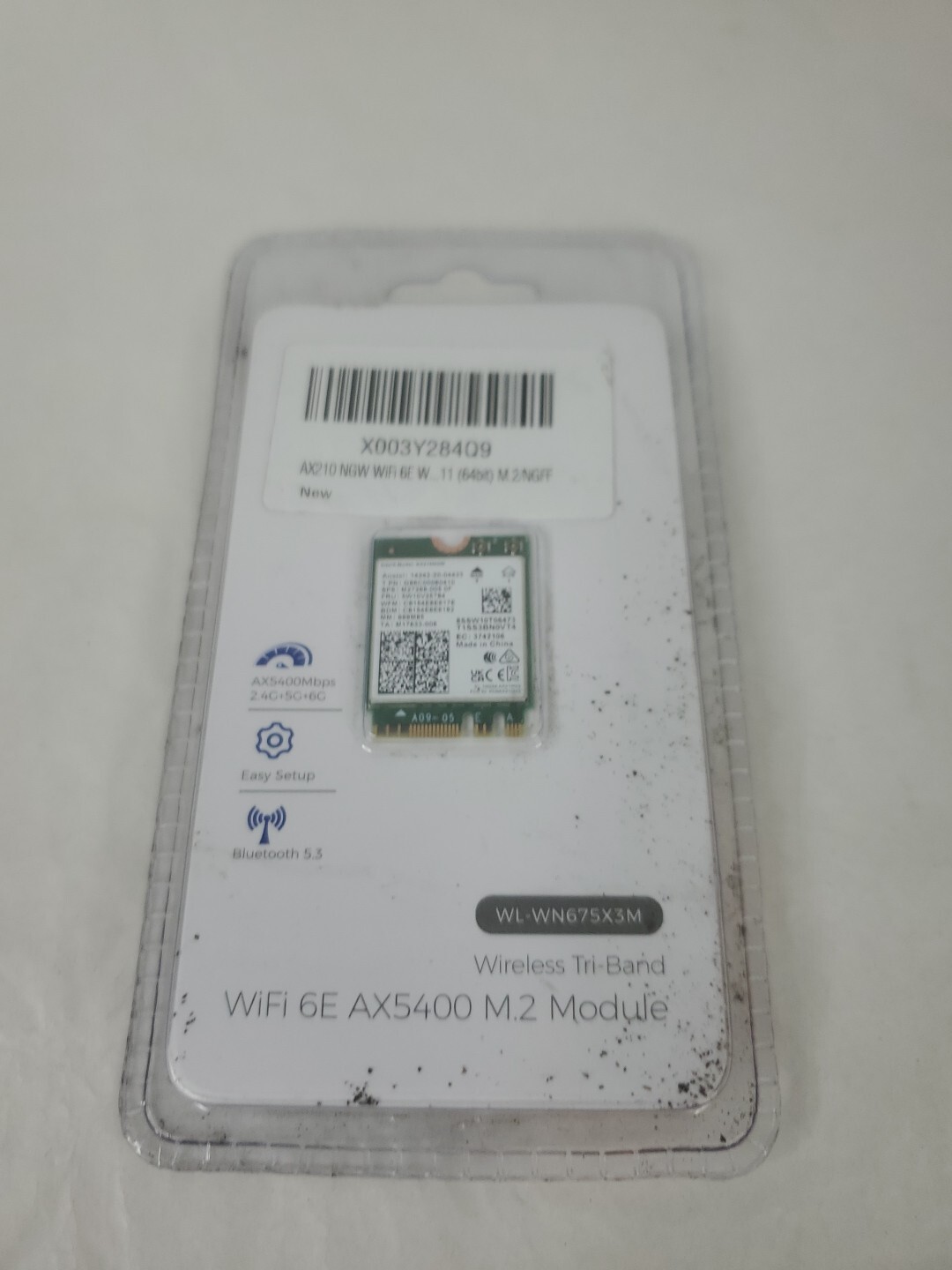 Wavlink WiFi 6E Wireless Card, WAVLINK Tri-Band 5400Mbps 2.4GHz/5GHz/6GHz…