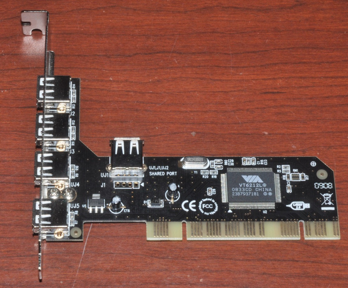 StarTech PCI420USB 5 Port PCI USB Card