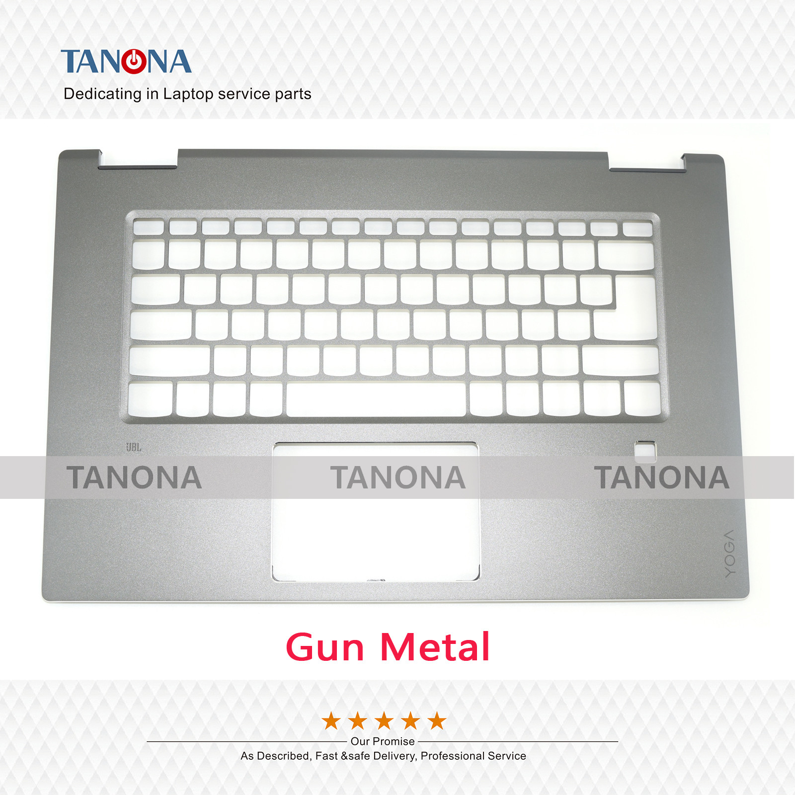 New For Lenovo Yoga 720 15 720-15IKB Palmrest Upper Case Keyboard Bezel Black