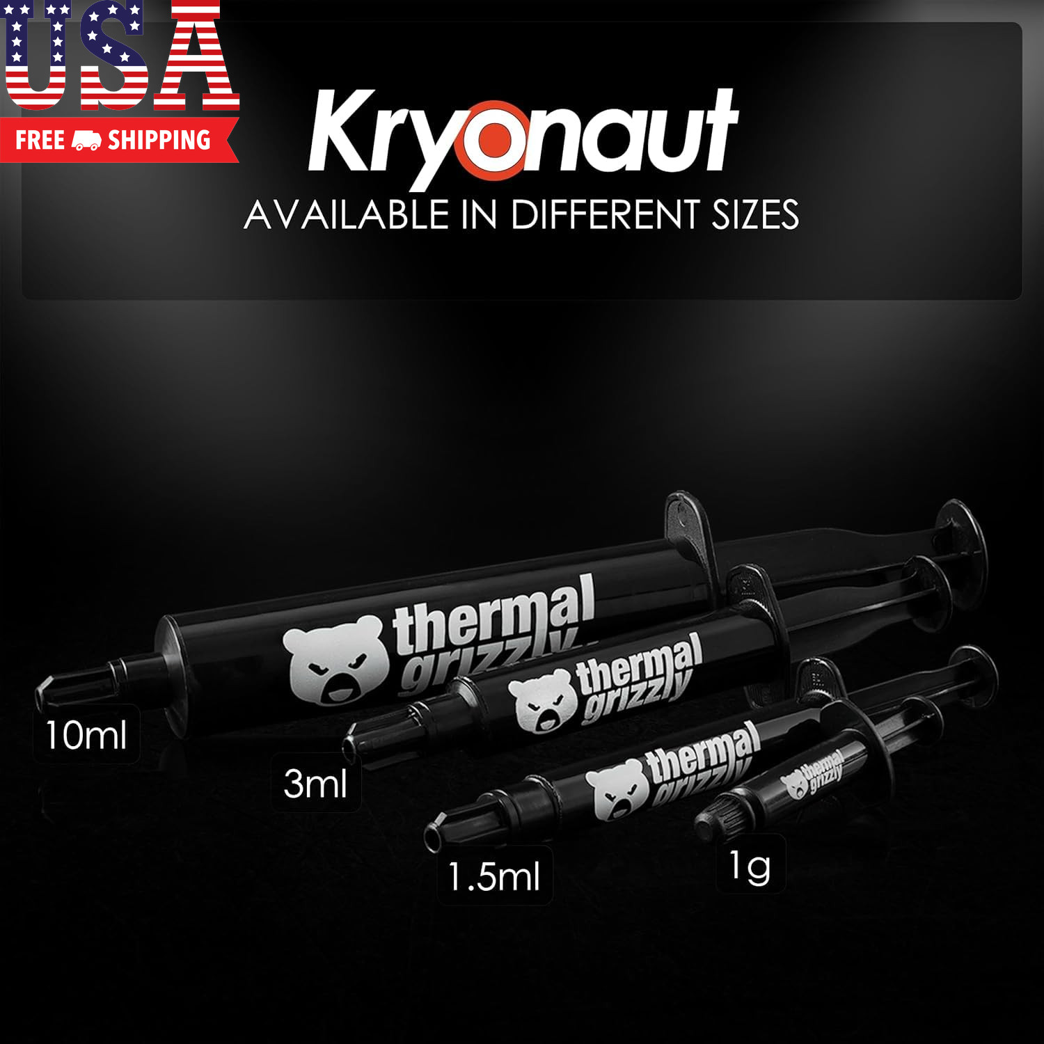 Kryonaut – 1 Gram – Extremly High Performance Thermal Paste – for Demanding Appl