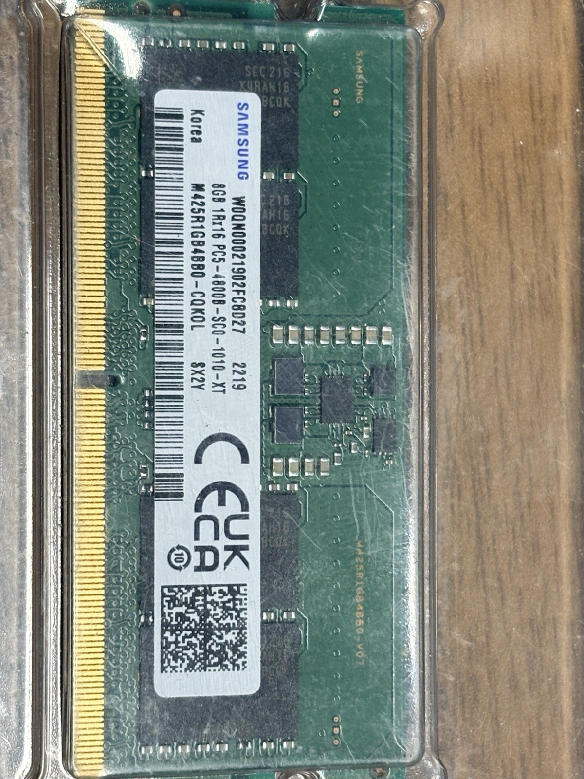 Samsung M425R1GB4BB0-CQKOL 8GB DDR5 1Rx16 PC5-4800B SODIMM Laptop Memory RAM