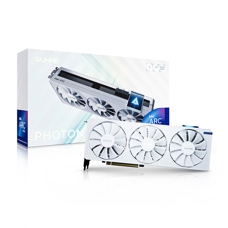 GUNNIR Intel Arc A750 Photon 8G OC W GDDR6 Graphics card gpu