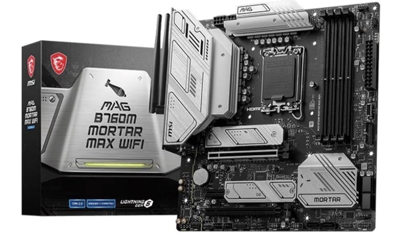 MSI MAG B760M Mortar WiFi Gaming Motherboard