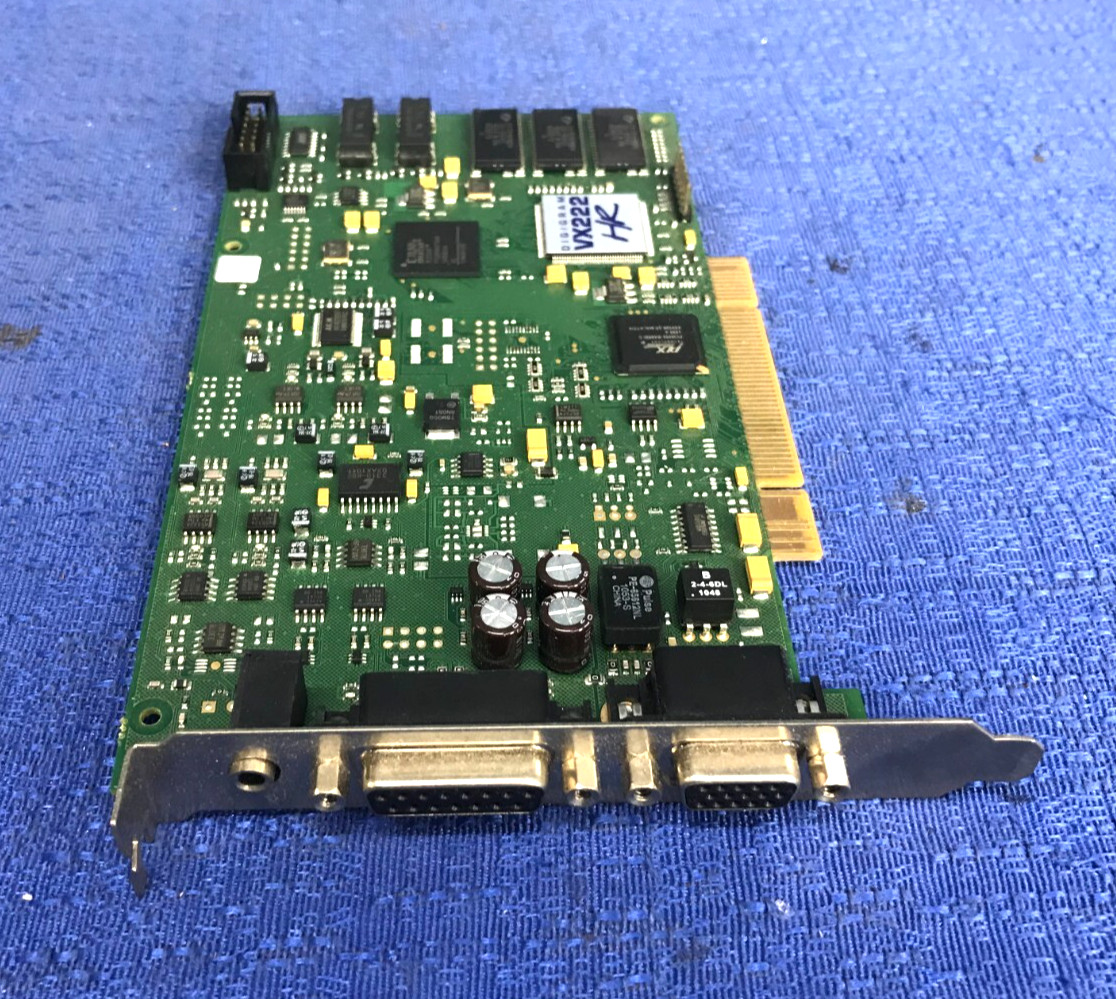 Digigram VX222HR 192KHz 24bit AES Broadcast Audio PCI Card