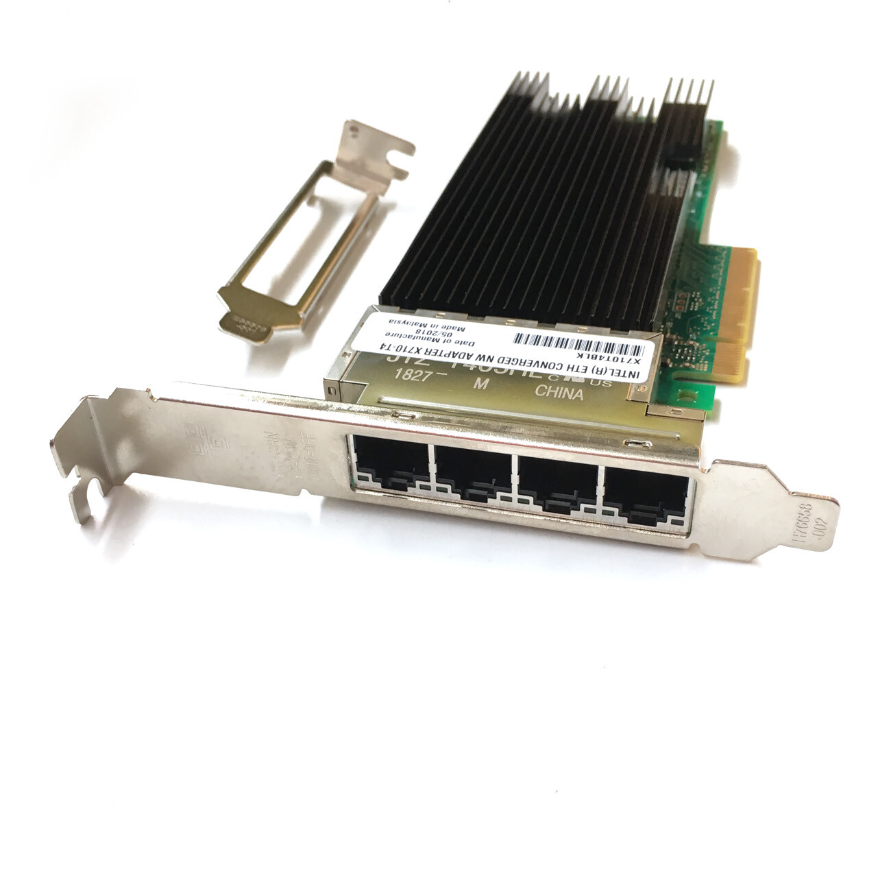 New Intel X710-T4 Ethernet Converged Network Adapter X710T4 X710T4BLK 4-Port