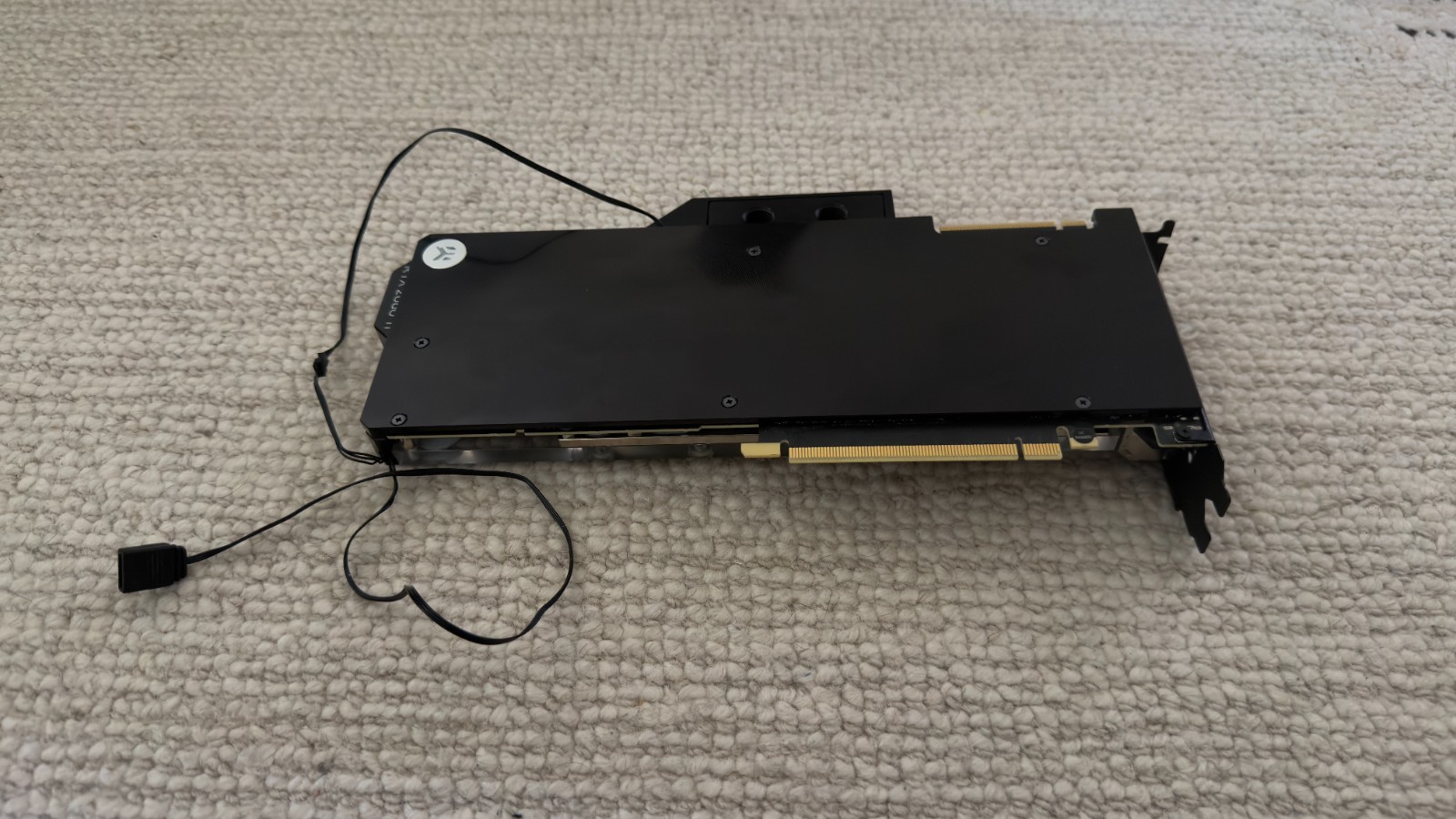 NVIDIA Titan RTX 24GB GPU GDDR6 PCIe 3.0 CUDA with EK-Quantum Vector RE Ti D-RGB