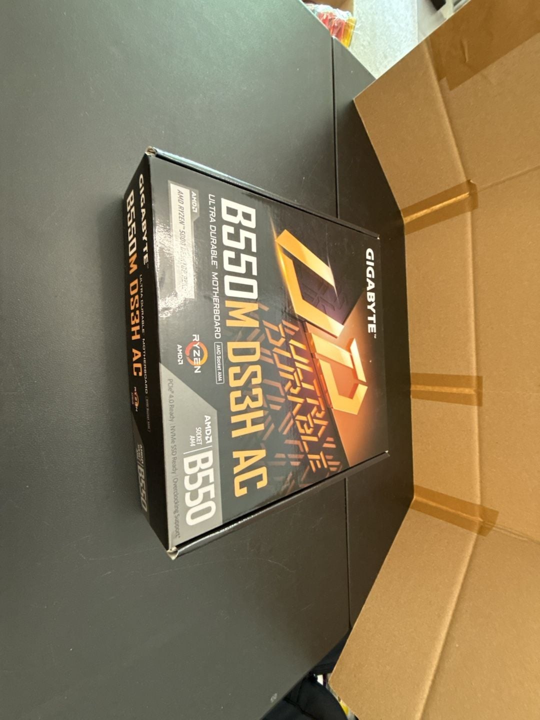 GIGABYTE B550M DS3H AC Ultra Durable Motherboard for AMD Socket AM4