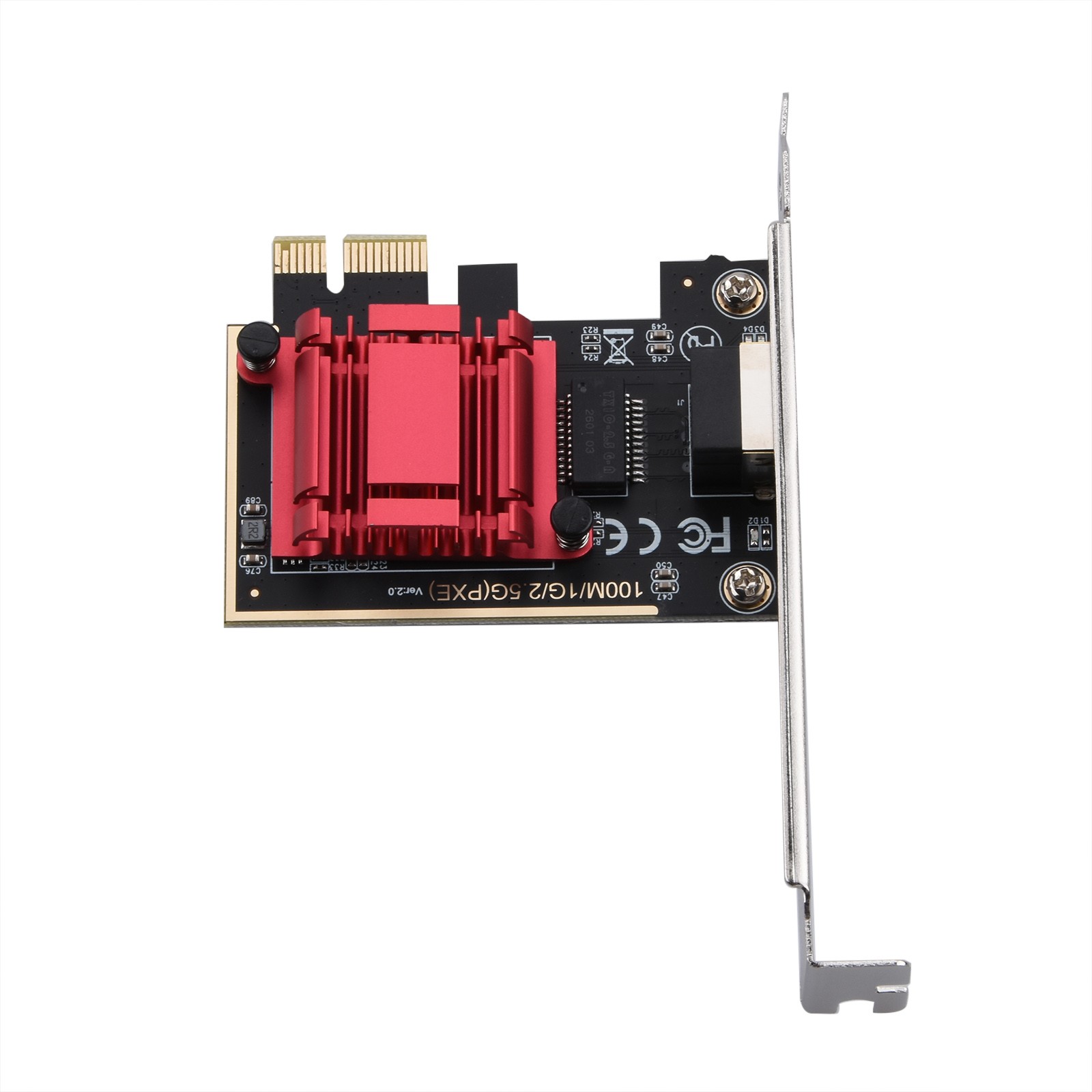 For Win10/11 Network Adapter Card 2.5G Ethernet Card Auto-Negotiation Capability