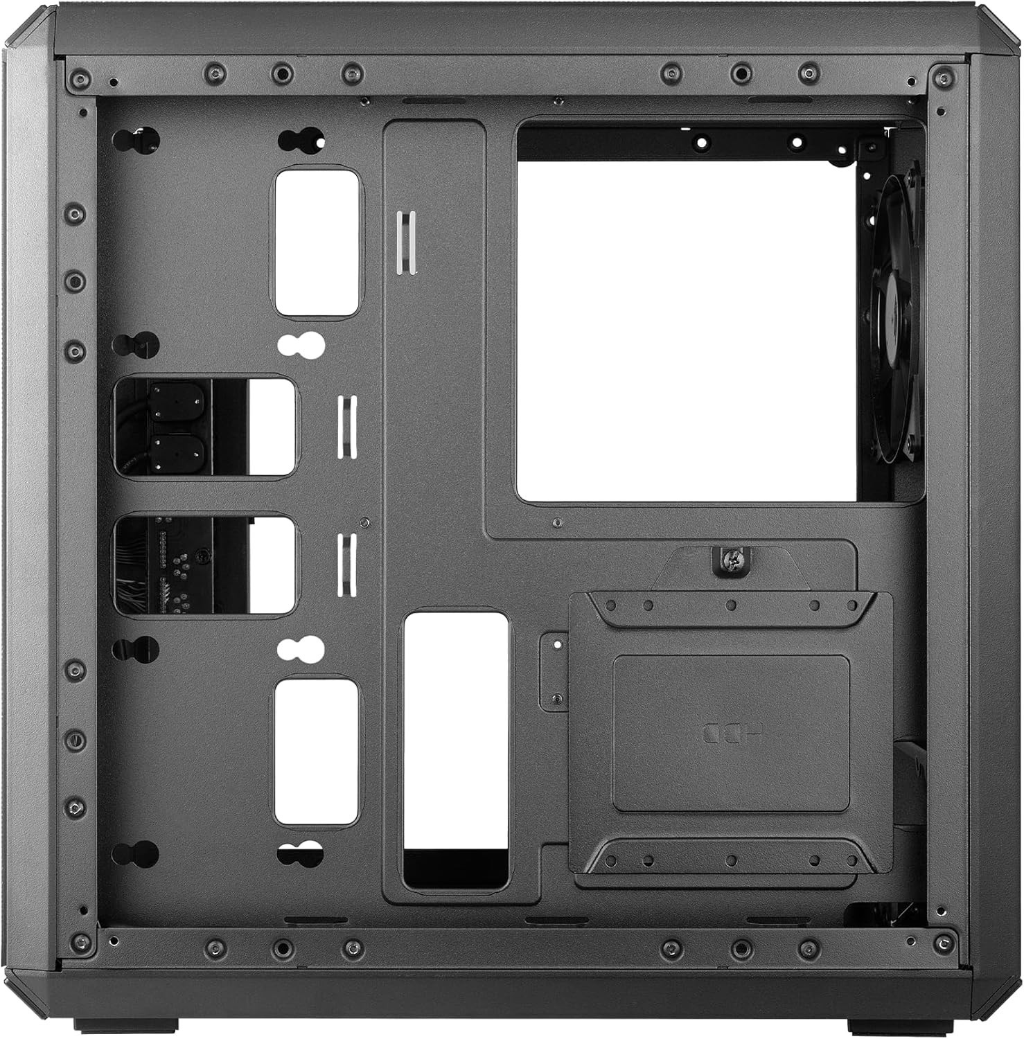 Compact MasterBox Q300L Micro-ATX Case: Versatile I/O Panel & Great Airflow