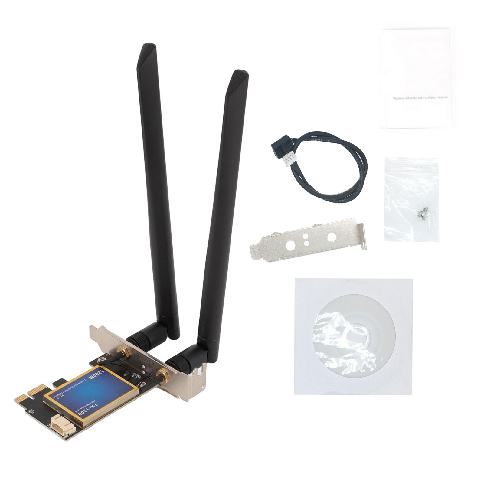 Wireless Network Bluetooth 4.0 Card With 2.4g And 5g Bands To Choose From