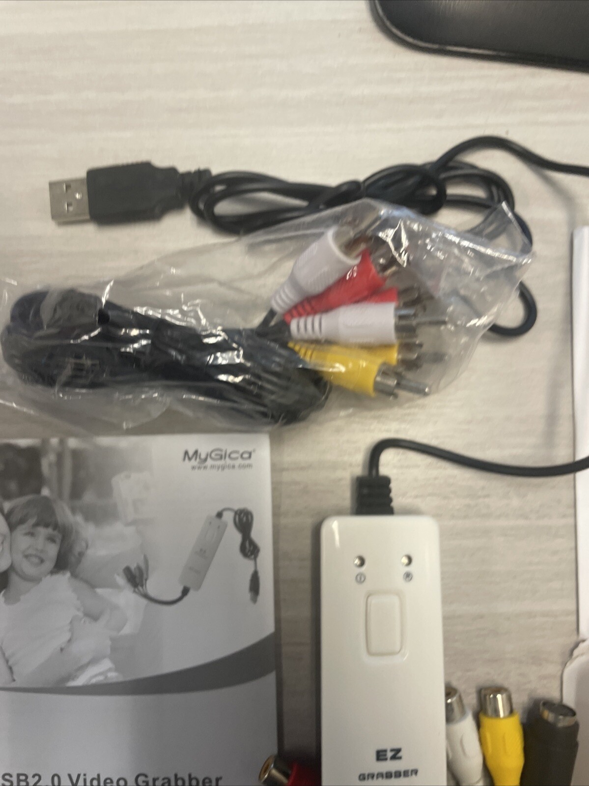 My Gica EZ Grabber USB 2.0 Audio Video Capture Card VHS To DVD Video