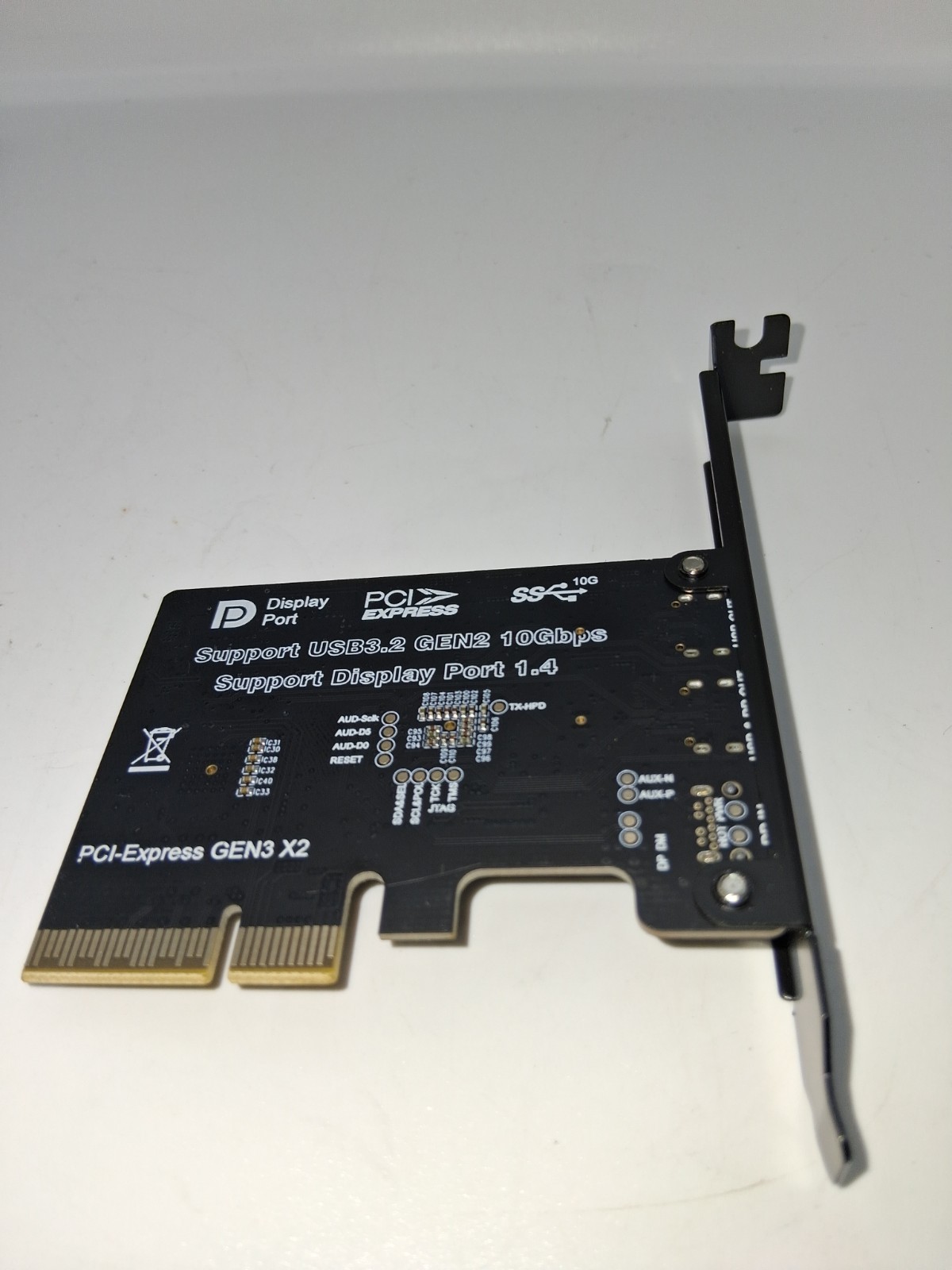 PCIe to USB C Expansion Card [10Gbps], RIITOP PCIe 3.0 x4 and Mini…