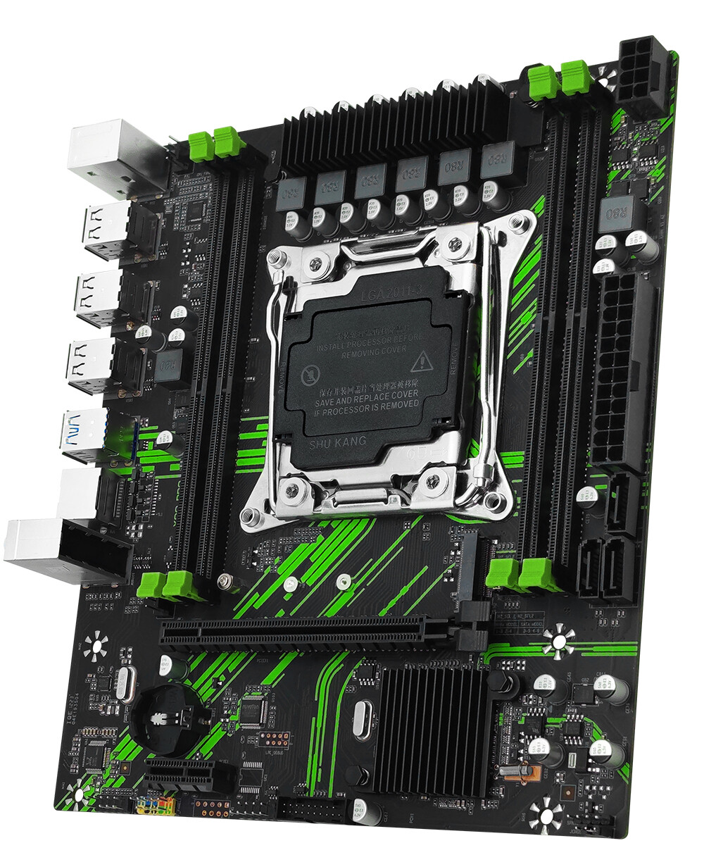 X99 PR9 Motherboard LGA 2011-3 4*DDR4 slot for Intel Xeon E5 V3 V4 SATA3 USB3.0