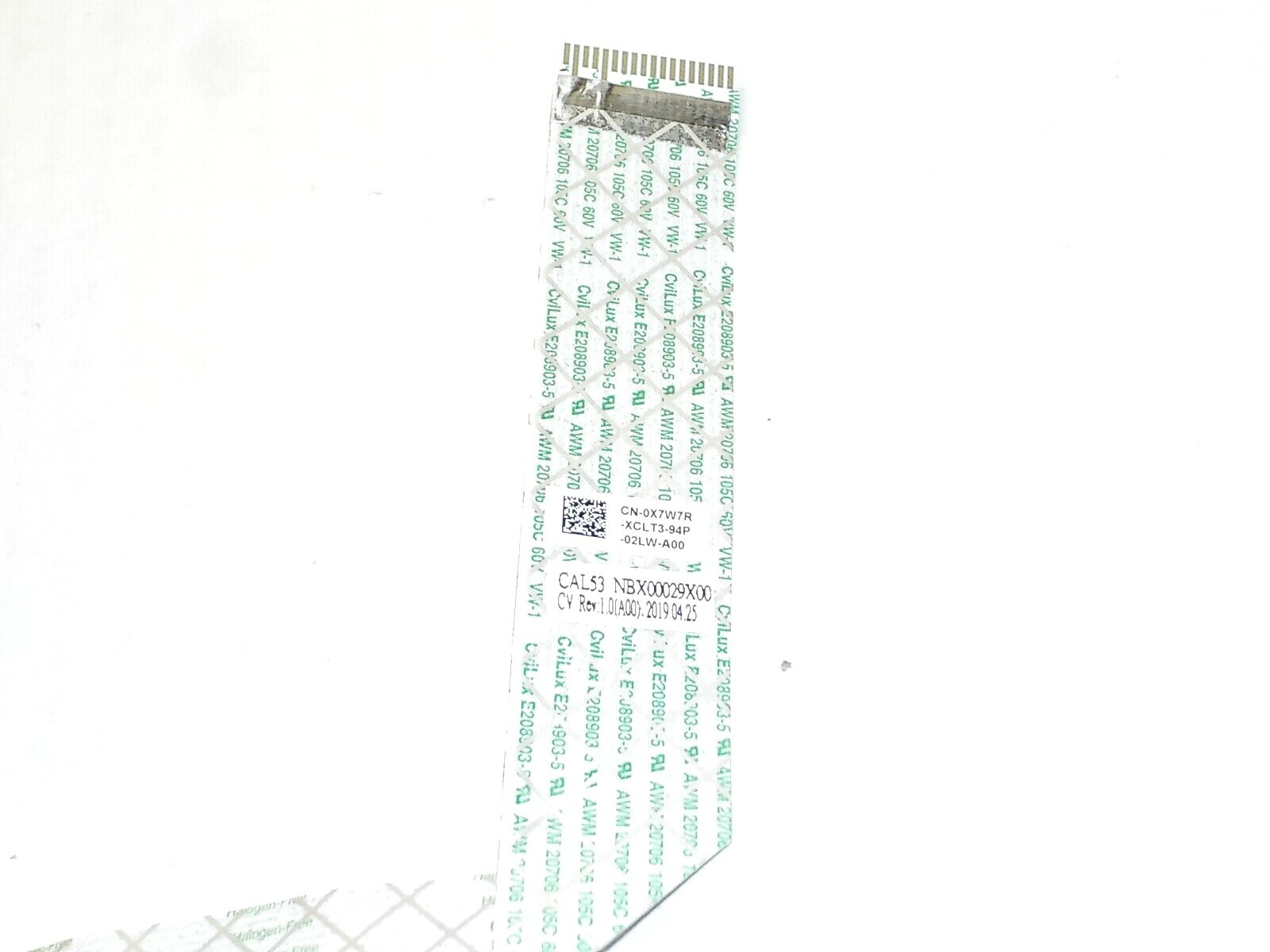 OEM Dell G Series G3 3579 Ribbon Cable for USB Audio Ports IO Board X7W7R HUC 03